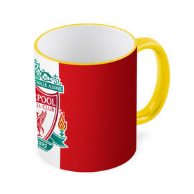 Кружка 3D с принтом Liverpool FC в Тюмени, керамика | ёмкость 330 мл | Тематика изображения на принте: англия | клуб | ливерпуль | фк | футбол | футбольный