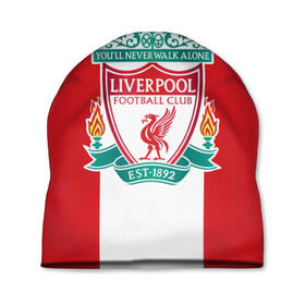 Шапка 3D с принтом Liverpool FC в Тюмени, 100% полиэстер | универсальный размер, печать по всей поверхности изделия | англия | клуб | ливерпуль | фк | футбол | футбольный