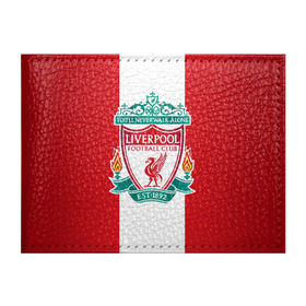 Обложка для студенческого билета с принтом Liverpool FC в Тюмени, натуральная кожа | Размер: 11*8 см; Печать на всей внешней стороне | Тематика изображения на принте: англия | клуб | ливерпуль | фк | футбол | футбольный