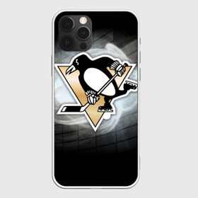 Чехол для iPhone 12 Pro с принтом Хоккей 1 в Тюмени, силикон | область печати: задняя сторона чехла, без боковых панелей | nhl | stanley cup |  pittsburgh penguins | кросби | кубок стенли | кубок стэнли | малкин | нхл | пингвинс | питтсбург пингвинз | сидни кросби | хоккей | хоккейный клуб