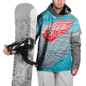 Накидка на куртку 3D с принтом Хоккей 3 в Тюмени, 100% полиэстер |  | nhl | stanley cup |  detroit red wings | детройд | детройт ред уингз | кубок стенли | кубок стэнли | марченко | нхл | хоккей | хоккейный клуб