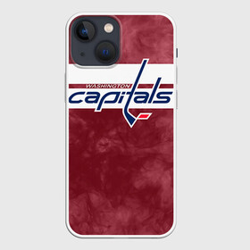 Чехол для iPhone 13 mini с принтом Хоккей 12 в Тюмени,  |  | nhl | stanley cup | washington capitals |  вашингтон капиталс | вашингтон кэпиталз | кубок стенли | кубок стэнли | нхл | овечкин | хоккей | хоккейный клуб