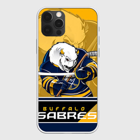 Чехол для iPhone 12 Pro с принтом Buffalo Sabres в Тюмени, силикон | область печати: задняя сторона чехла, без боковых панелей | buffalo sabres | nhl | stanley cup | баффало сейбрз | буффало | кубок стенли | кубок стэнли | куликов | нхл | хоккей | хоккейный клуб