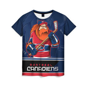 Женская футболка 3D с принтом Montreal Canadiens в Тюмени, 100% полиэфир ( синтетическое хлопкоподобное полотно) | прямой крой, круглый вырез горловины, длина до линии бедер | montreal canadiens | nhl | stanley cup | емелин | кубок стенли | кубок стэнли | марков | монреаль | монреаль канадиенс | нхл | радулов | хоккей | хоккейный клуб
