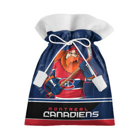 Подарочный 3D мешок с принтом Montreal Canadiens в Тюмени, 100% полиэстер | Размер: 29*39 см | Тематика изображения на принте: montreal canadiens | nhl | stanley cup | емелин | кубок стенли | кубок стэнли | марков | монреаль | монреаль канадиенс | нхл | радулов | хоккей | хоккейный клуб