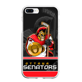 Чехол для iPhone 7Plus/8 Plus матовый с принтом Ottawa Senators в Тюмени, Силикон | Область печати: задняя сторона чехла, без боковых панелей | Тематика изображения на принте: nhl | ottawa senators | stanley cup | кубок стенли | кубок стэнли | нхл | оттава сенаторз | сенаторс | хоккей | хоккейный клуб