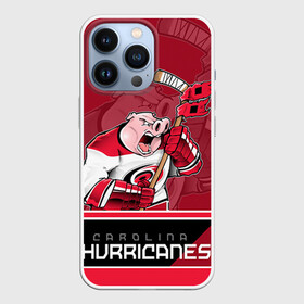 Чехол для iPhone 13 Pro с принтом Carolina Hurricanes в Тюмени,  |  | carolina hurricanes | nhl | stanley cup | каролина | каролина харрикейнз | кубок стенли | кубок стэнли | нхл | хоккей | хоккейный клуб | хурикэйнс