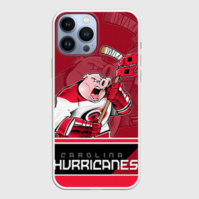 Чехол для iPhone 13 Pro Max с принтом Carolina Hurricanes в Тюмени,  |  | carolina hurricanes | nhl | stanley cup | каролина | каролина харрикейнз | кубок стенли | кубок стэнли | нхл | хоккей | хоккейный клуб | хурикэйнс