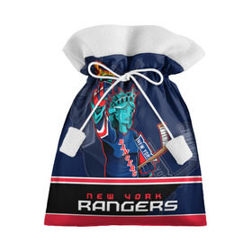 Подарочный 3D мешок с принтом New York Rangers в Тюмени, 100% полиэстер | Размер: 29*39 см | new york rangers | nhl | stanley cup | кубок стенли | кубок стэнли | нхл | нью йорк рейнджерс | нью йорк рейнджеры | рейнджеры | хоккей | хоккейный клуб