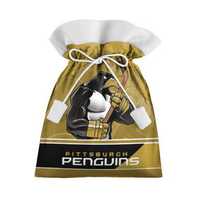 Подарочный 3D мешок с принтом Pittsburgh Penguins в Тюмени, 100% полиэстер | Размер: 29*39 см | nhl | pittsburgh penguins | stanley cup | кросби | кубок стенли | кубок стэнли | малкин | нхл | пингвинс | питтсбург пингвинз | сидни кросби | хоккей | хоккейный клуб