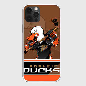 Чехол для iPhone 12 Pro Max с принтом Anaheim Ducks в Тюмени, Силикон |  | Тематика изображения на принте: anaheim ducks | nhl | stanley cup | кубок стенли | кубок стэнли | нхл | хоккей | хоккейный клуб