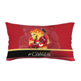 Подушка 3D антистресс с принтом Calgary Flames в Тюмени, наволочка — 100% полиэстер, наполнитель — вспененный полистирол | состоит из подушки и наволочки на молнии | Тематика изображения на принте: calgary flames | nhl | stanley cup | калгари флэймз | кубок стенли | кубок стэнли | нхл | флэймс | хоккей | хоккейный клуб