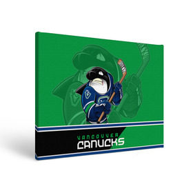 Холст прямоугольный с принтом Vancouver Canucks в Тюмени, 100% ПВХ |  | nhl | stanley cup | vancouver canucks | ванкувер | ванкувер кэнакс | кубок стенли | кубок стэнли | нхл | трямкин | хоккей | хоккейный клуб