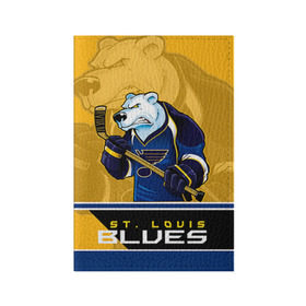 Обложка для паспорта матовая кожа с принтом St. Louis Blues в Тюмени, натуральная матовая кожа | размер 19,3 х 13,7 см; прозрачные пластиковые крепления | Тематика изображения на принте: nhl | st. louis blues | stanley cup | йори | кубок стенли | кубок стэнли | лехтеря | луис блюз | нхл | сент луис | сент луис блюз | тарасенко | хоккей | хоккейный клуб