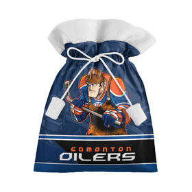 Подарочный 3D мешок с принтом Edmonton Oilers в Тюмени, 100% полиэстер | Размер: 29*39 см | edmonton oilers | nhl | stanley cup | кубок стенли | кубок стэнли | нхл | хоккей | хоккейный клуб | эдмонтон | эдмонтон ойлерз | якупов
