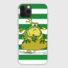 Чехол для iPhone 12 Pro Max с принтом Царевна лягушка в Тюмени, Силикон |  | Тематика изображения на принте: корона | сказка | стрела