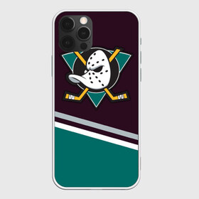 Чехол для iPhone 12 Pro Max с принтом Anaheim Ducks в Тюмени, Силикон |  | Тематика изображения на принте: хоккей