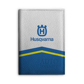 Обложка для автодокументов с принтом husqvarna в Тюмени, натуральная кожа |  размер 19,9*13 см; внутри 4 больших “конверта” для документов и один маленький отдел — туда идеально встанут права | husqvarna