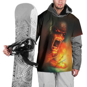 Накидка на куртку 3D с принтом Imp from Doom в Тюмени, 100% полиэстер |  | Тематика изображения на принте: 