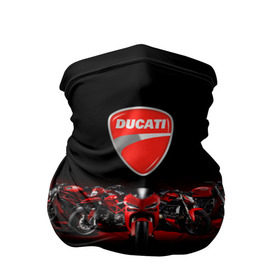 Бандана-труба 3D с принтом Ducati 5 в Тюмени, 100% полиэстер, ткань с особыми свойствами — Activecool | плотность 150‒180 г/м2; хорошо тянется, но сохраняет форму | ducati | moto | дукати | мото | мотоцикл | мотоциклы