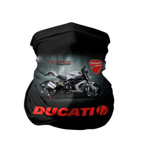 Бандана-труба 3D с принтом Ducati 4 в Тюмени, 100% полиэстер, ткань с особыми свойствами — Activecool | плотность 150‒180 г/м2; хорошо тянется, но сохраняет форму | ducati | moto | дукати | мото | мотоцикл | мотоциклы
