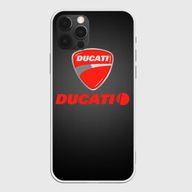 Чехол для iPhone 12 Pro с принтом Ducati 3 в Тюмени, силикон | область печати: задняя сторона чехла, без боковых панелей | ducati | moto | дукати | мото | мотоцикл | мотоциклы
