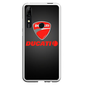 Чехол для Honor P Smart Z с принтом Ducati 3 в Тюмени, Силикон | Область печати: задняя сторона чехла, без боковых панелей | ducati | moto | дукати | мото | мотоцикл | мотоциклы