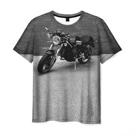 Мужская футболка 3D с принтом Ducati 1 в Тюмени, 100% полиэфир | прямой крой, круглый вырез горловины, длина до линии бедер | ducati | moto | дукати | мото | мотоцикл | мотоциклы