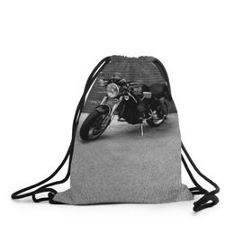 Рюкзак-мешок 3D с принтом Ducati 1 в Тюмени, 100% полиэстер | плотность ткани — 200 г/м2, размер — 35 х 45 см; лямки — толстые шнурки, застежка на шнуровке, без карманов и подкладки | Тематика изображения на принте: ducati | moto | дукати | мото | мотоцикл | мотоциклы