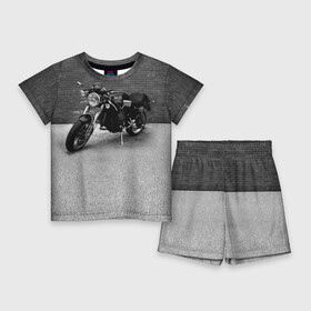 Детский костюм с шортами 3D с принтом Ducati 1 в Тюмени,  |  | Тематика изображения на принте: ducati | moto | дукати | мото | мотоцикл | мотоциклы