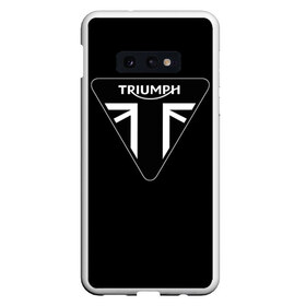 Чехол для Samsung S10E с принтом Triumph 4 в Тюмени, Силикон | Область печати: задняя сторона чехла, без боковых панелей | moto | triumph | мотоцикл | мотоциклы | триумф
