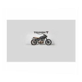 Бумага для упаковки 3D с принтом Triumph 2 в Тюмени, пластик и полированная сталь | круглая форма, металлическое крепление в виде кольца | moto | triumph | мотоцикл | мотоциклы | триумф