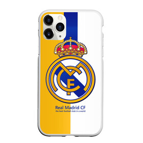 Чехол для iPhone 11 Pro матовый с принтом Real Madrid CF в Тюмени, Силикон |  | football | испания | клуб | мадрид | реал | фк | футбольный