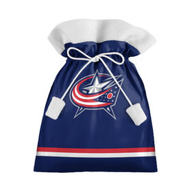 Подарочный 3D мешок с принтом Columbus Blue Jackets в Тюмени, 100% полиэстер | Размер: 29*39 см | Тематика изображения на принте: columbus blue jackets | hockey | nhl | нхл | хоккей