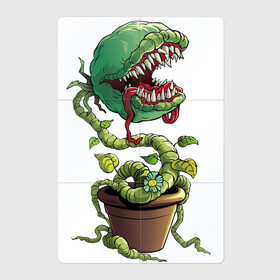 Магнитный плакат 2Х3 с принтом Plants vs zombies в Тюмени, Полимерный материал с магнитным слоем | 6 деталей размером 9*9 см | Тематика изображения на принте: plants | zombies