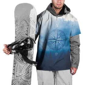 Накидка на куртку 3D с принтом приключения в Тюмени, 100% полиэстер |  | горы | лес | небо | приключения | путешествие | река | свобода | сосны | тайга | туризм | экстрим