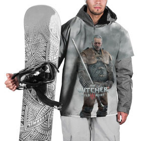 Накидка на куртку 3D с принтом The Witcher в Тюмени, 100% полиэстер |  | Тематика изображения на принте: witcher | ведьмак | геральт