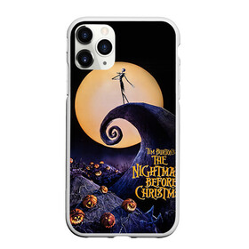 Чехол для iPhone 11 Pro матовый с принтом nightmare before christmas в Тюмени, Силикон |  | helloween | бертон | бугимен | бугимэн | вампиры | джек скелингтон | доктор филькельштейн | корыто | крыто | кукла | повелитель тыкв | рождество | сhristmas | салли | тим | тим бертон | тыква | хеллоуин | шито