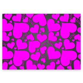 Поздравительная открытка с принтом Любовная история в Тюмени, 100% бумага | плотность бумаги 280 г/м2, матовая, на обратной стороне линовка и место для марки
 | любовь | поцелуй | святой валентин | сердце | счастье | я люблю тебя