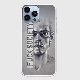 Чехол для iPhone 13 Pro Max с принтом Fuck Society в Тюмени,  |  | fsociety | mr robot | анонимус | мистер робот