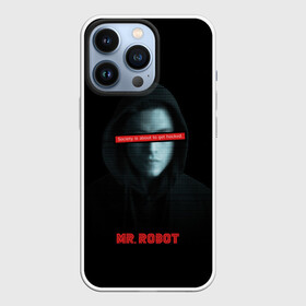 Чехол для iPhone 13 Pro с принтом Mr Robot в Тюмени,  |  | fsociety | mr robot | анонимус | мистер робот