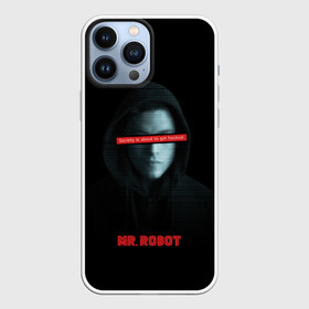 Чехол для iPhone 13 Pro Max с принтом Mr Robot в Тюмени,  |  | fsociety | mr robot | анонимус | мистер робот