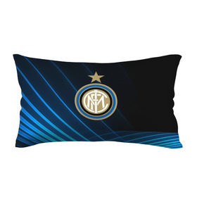 Подушка 3D антистресс с принтом Inter Milan в Тюмени, наволочка — 100% полиэстер, наполнитель — вспененный полистирол | состоит из подушки и наволочки на молнии | inter | milan | интер | италия | милан | футбол | футболист