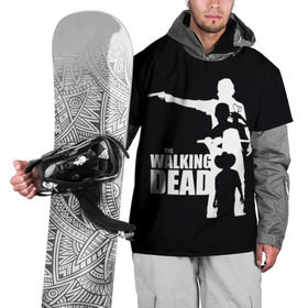 Накидка на куртку 3D с принтом The Walking Dead в Тюмени, 100% полиэстер |  | the walking dead | америка | апокалипсис | глен | дерил | зомби | карл | кровь | рик | сша | ходячие мертвецы