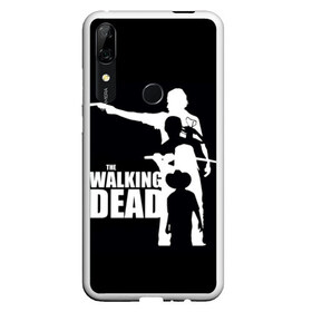 Чехол для Honor P Smart Z с принтом The Walking Dead в Тюмени, Силикон | Область печати: задняя сторона чехла, без боковых панелей | Тематика изображения на принте: the walking dead | америка | апокалипсис | глен | дерил | зомби | карл | кровь | рик | сша | ходячие мертвецы