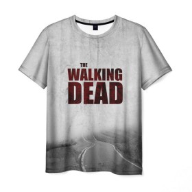Мужская футболка 3D с принтом The Walking Dead в Тюмени, 100% полиэфир | прямой крой, круглый вырез горловины, длина до линии бедер | Тематика изображения на принте: the walking dead | америка | апокалипсис | глен | дерил | зомби | карл | кровь | рик | сша | ходячие мертвецы