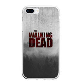 Чехол для iPhone 7Plus/8 Plus матовый с принтом The Walking Dead в Тюмени, Силикон | Область печати: задняя сторона чехла, без боковых панелей | the walking dead | америка | апокалипсис | глен | дерил | зомби | карл | кровь | рик | сша | ходячие мертвецы