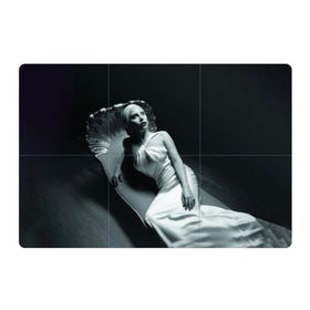 Магнитный плакат 3Х2 с принтом Lady Gaga в Тюмени, Полимерный материал с магнитным слоем | 6 деталей размером 9*9 см | american horror story | американская история ужасов