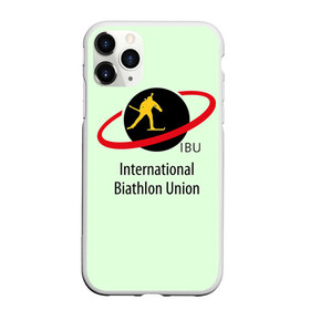 Чехол для iPhone 11 Pro Max матовый с принтом IBU в Тюмени, Силикон |  | biathlon | ibu | international biathlon union | биатлон | гонка | зимний спорт | кубок мира | олимпиада | спорт | спринт | чемпионат | чемпионат мира | эстафета