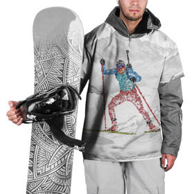 Накидка на куртку 3D с принтом Спортсмен биатлонист в Тюмени, 100% полиэстер |  | biathlon | биатлон | гонка | зимний спорт | кубок мира | олимпиада | спорт | спринт | чемпионат | чемпионат мира | эстафета